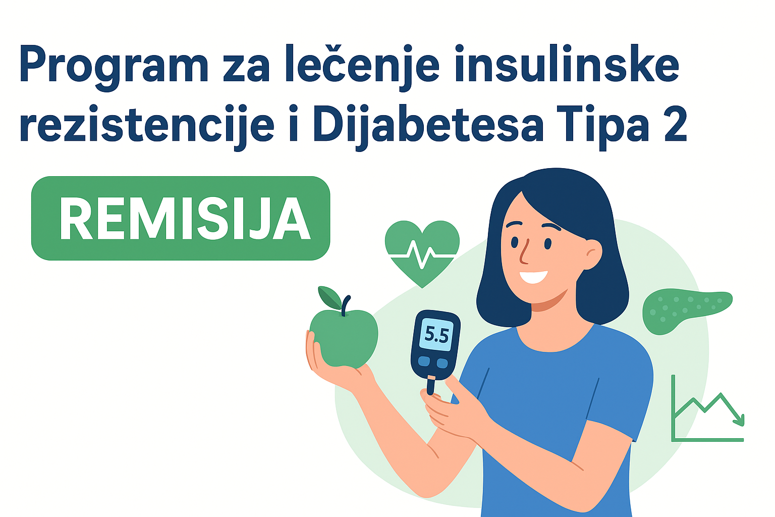 Program za lečenje insulinske rezistencije i Dijabetesa Tipa 2 / Remisija
